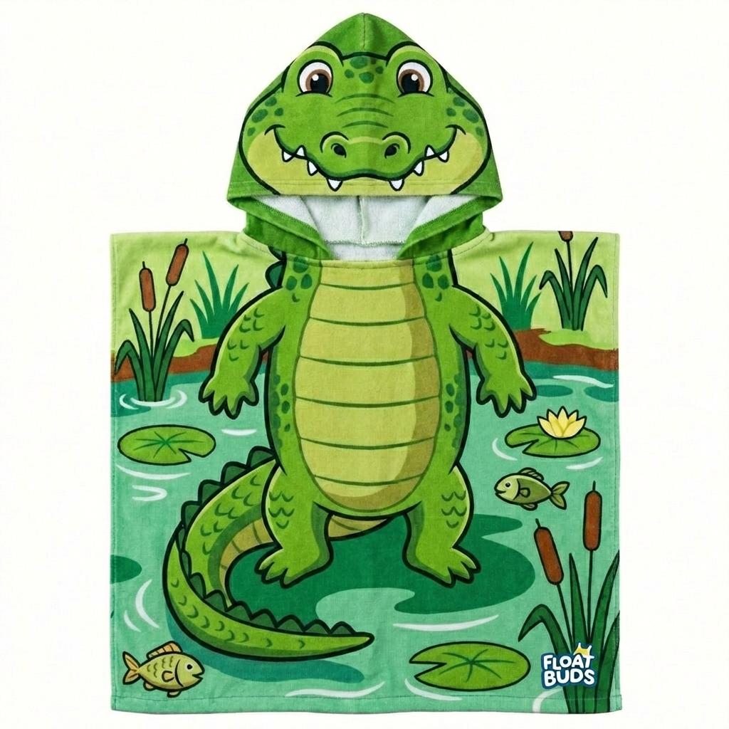 FloatBuds™ Character Poncho Towel